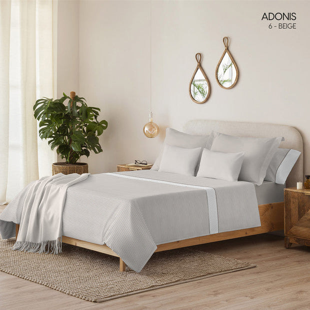 MYC HOME LINENS - Juego de sábanas 3 piezas M/Adonis