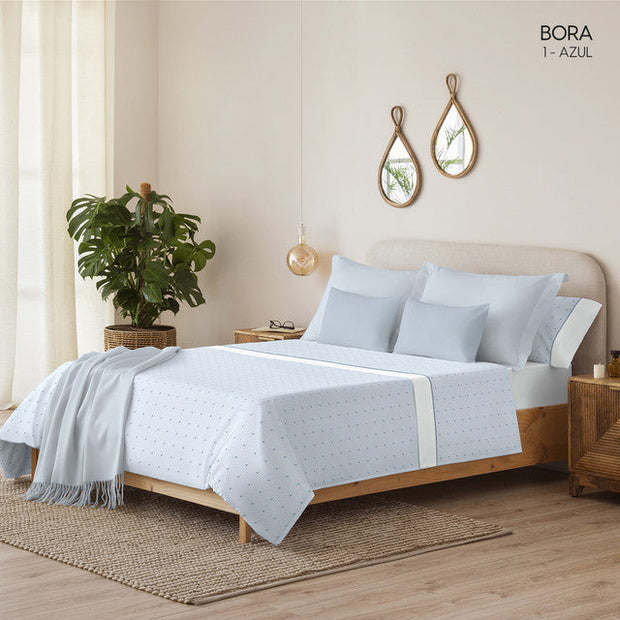 MYC HOME LINENS - Juego de sábanas  3 piezas M/Bora