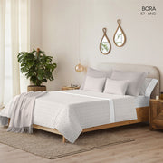 MYC HOME LINENS - Juego de sábanas  3 piezas M/Bora