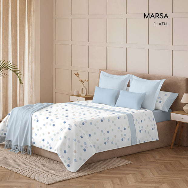 MYC HOME LINENS - Juego de sábanas de coralina M/Marsa