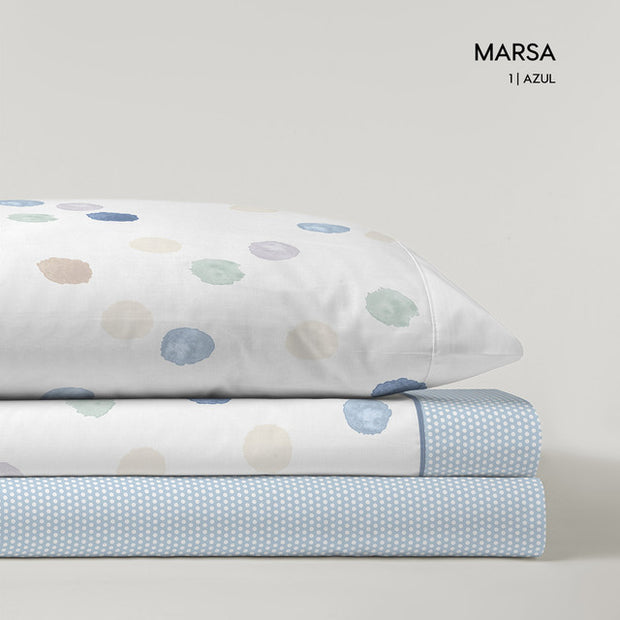 MYC HOME LINENS - Juego de sábanas de coralina M/Marsa