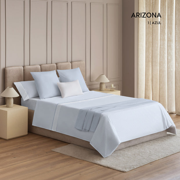 MYC HOME LINENS - Juego de 3 piezas franela M/Arizona