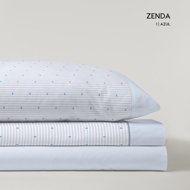 MYC HOME LINENS - Juego de 3 piezas franela M/Zenda