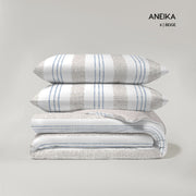 MYC HOME LINENS -  Juego de 3 piezas Funda Nórdica (Pol/Alg) M/Aneika