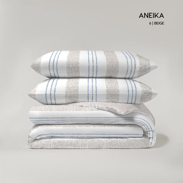 MYC HOME LINENS -  Juego de 3 piezas Funda Nórdica (Pol/Alg) M/Aneika