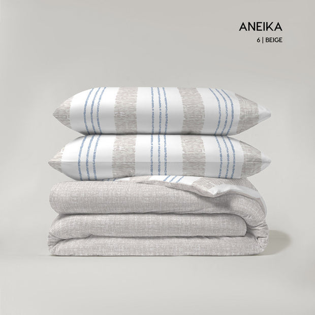 MYC HOME LINENS -  Juego de 3 piezas Funda Nórdica (Pol/Alg) M/Aneika