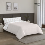MYC HOME LINENS -  Juego de 3 piezas Funda Nórdica (Pol/Alg) M/Aneika