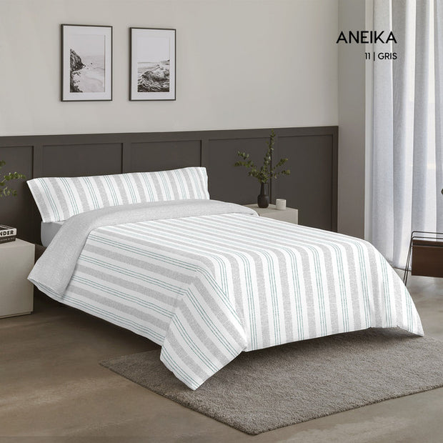 MYC HOME LINENS -  Juego de 3 piezas Funda Nórdica (Pol/Alg) M/Aneika