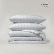 MYC HOME LINENS -  Juego de 3 piezas Funda Nórdica (Pol/Alg) M/Cristy