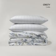 MYC HOME LINENS -  Juego de 3 piezas Funda Nórdica (Pol/Alg) M/Cristy