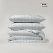 MYC HOME LINENS -  Juego de 3 piezas Funda Nórdica (Pol/Alg) M/Cristy
