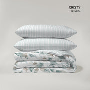 MYC HOME LINENS -  Juego de 3 piezas Funda Nórdica (Pol/Alg) M/Cristy