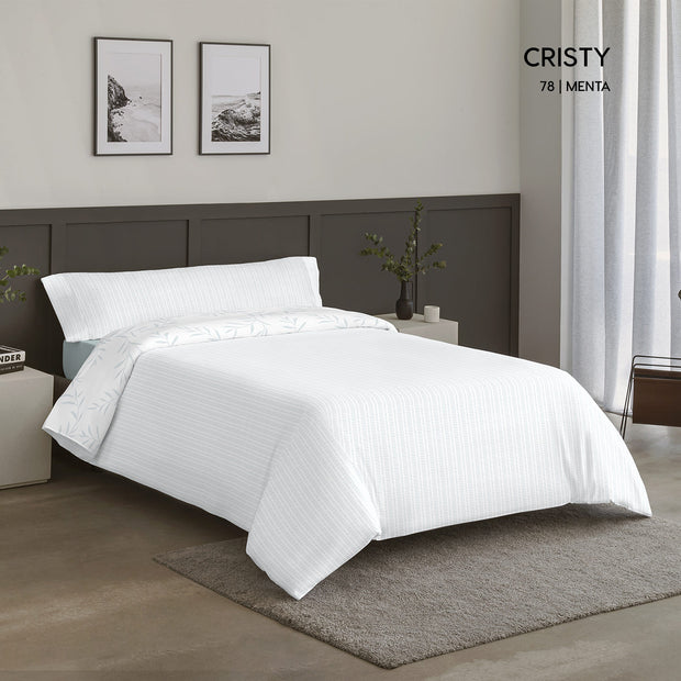 MYC HOME LINENS -  Juego de 3 piezas Funda Nórdica (Pol/Alg) M/Cristy