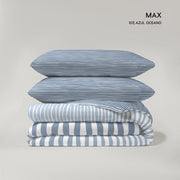 MYC HOME LINENS -  Juego de 3 piezas Funda Nórdica (Pol/Alg) M/ Max