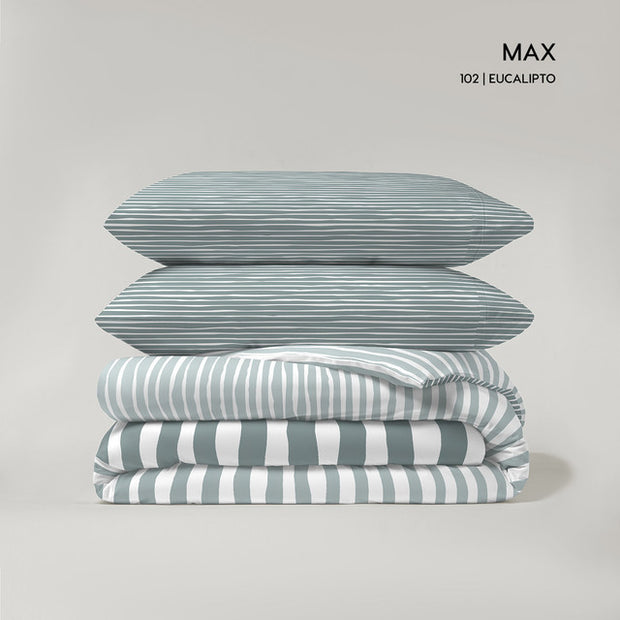 MYC HOME LINENS -  Juego de 3 piezas Funda Nórdica (Pol/Alg) M/ Max