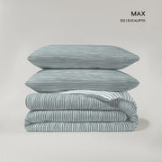 MYC HOME LINENS -  Juego de 3 piezas Funda Nórdica (Pol/Alg) M/ Max