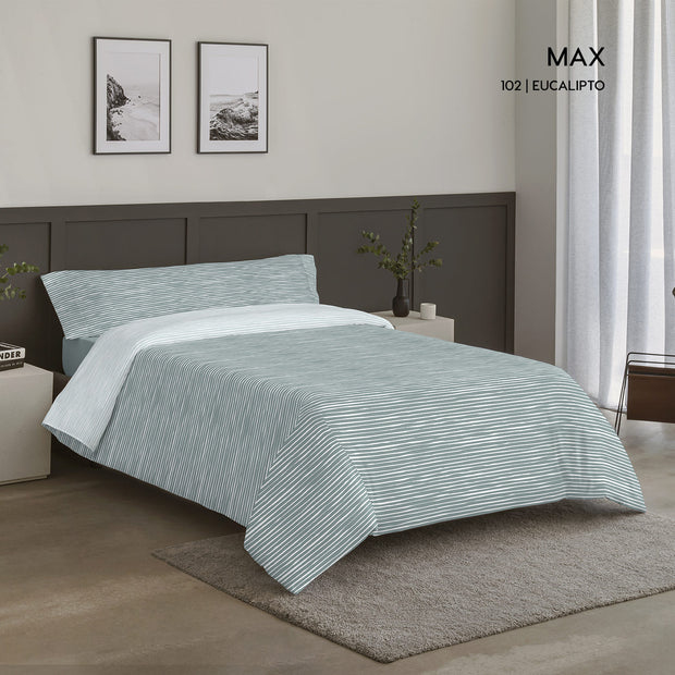 MYC HOME LINENS -  Juego de 3 piezas Funda Nórdica (Pol/Alg) M/ Max