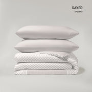 MYC HOME LINENS -  Juego de 3 piezas Funda Nórdica (Pol/Alg) -  M/Sayer