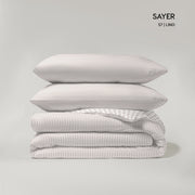 MYC HOME LINENS -  Juego de 3 piezas Funda Nórdica (Pol/Alg) -  M/Sayer