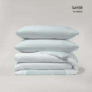 MYC HOME LINENS -  Juego de 3 piezas Funda Nórdica (Pol/Alg) -  M/Sayer