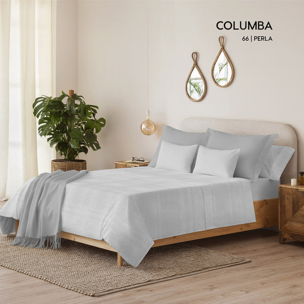 MYC HOME LINENS - Juego de 3 piezas de microlina M/Columba