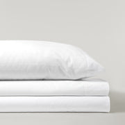 MYC HOME LINENS - Juego de sábanas lisas 3 piezas 50% poliéster 50% algodón