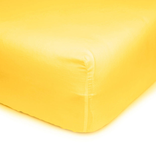 Sábana bajera ajustable lisa Gris cama 160 cm - 160x190/200 cm, 100%  algodón.