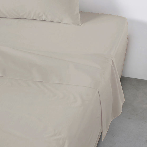 Funda de almohada 105cm 100% algodón Beige MEVAK DORMITORIO